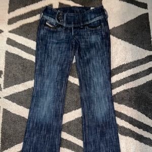 Diesel Cherock Leather Dark Denim